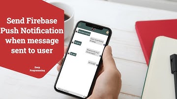 Send Firebase Push Notification in android java(Chat App Part 17)