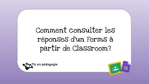 Comment consulter les réponses d