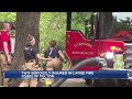 2 people suffer serious injuries after fire near Edgerton