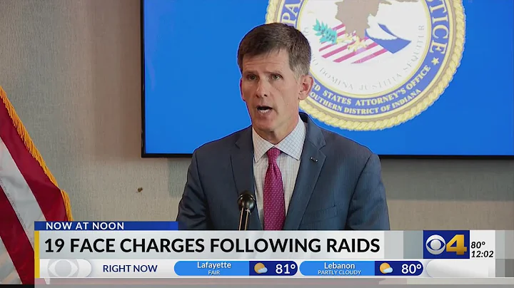 19 face charges following raids in Indianapolis