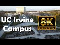 University of california irvine  uc irvine  8k campus drone tour