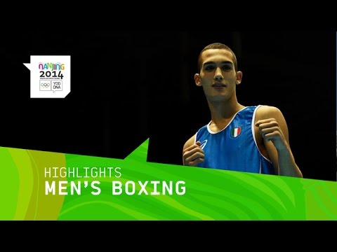 Vincenzo Arecchia Wins Men's 64 Kg Boxing Gold - Highlights | Nanjing 2014 Youth Olympic Games
