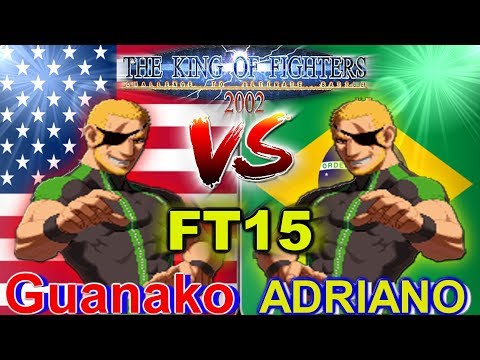 KOF 2002 - Guanako-Kobra-LA vs ADRIANOKOF-PE FT15