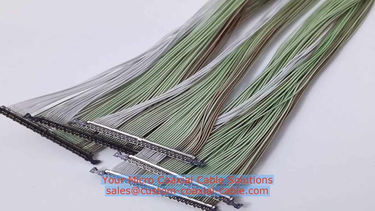 Tailored 40P 45P FPC Micro Coaxial Cable Assemblies For Camera Best Chinese Wholesaler in South Afri
