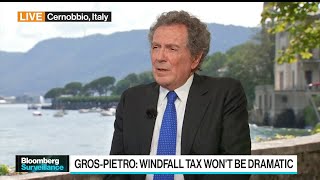 Windfall Tax ‘Not Dramatic’ to Italy Banks: Intesa Chair