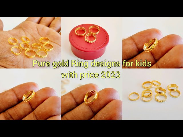 573-585 Kids CZ Ring - Line Gold, Inc.