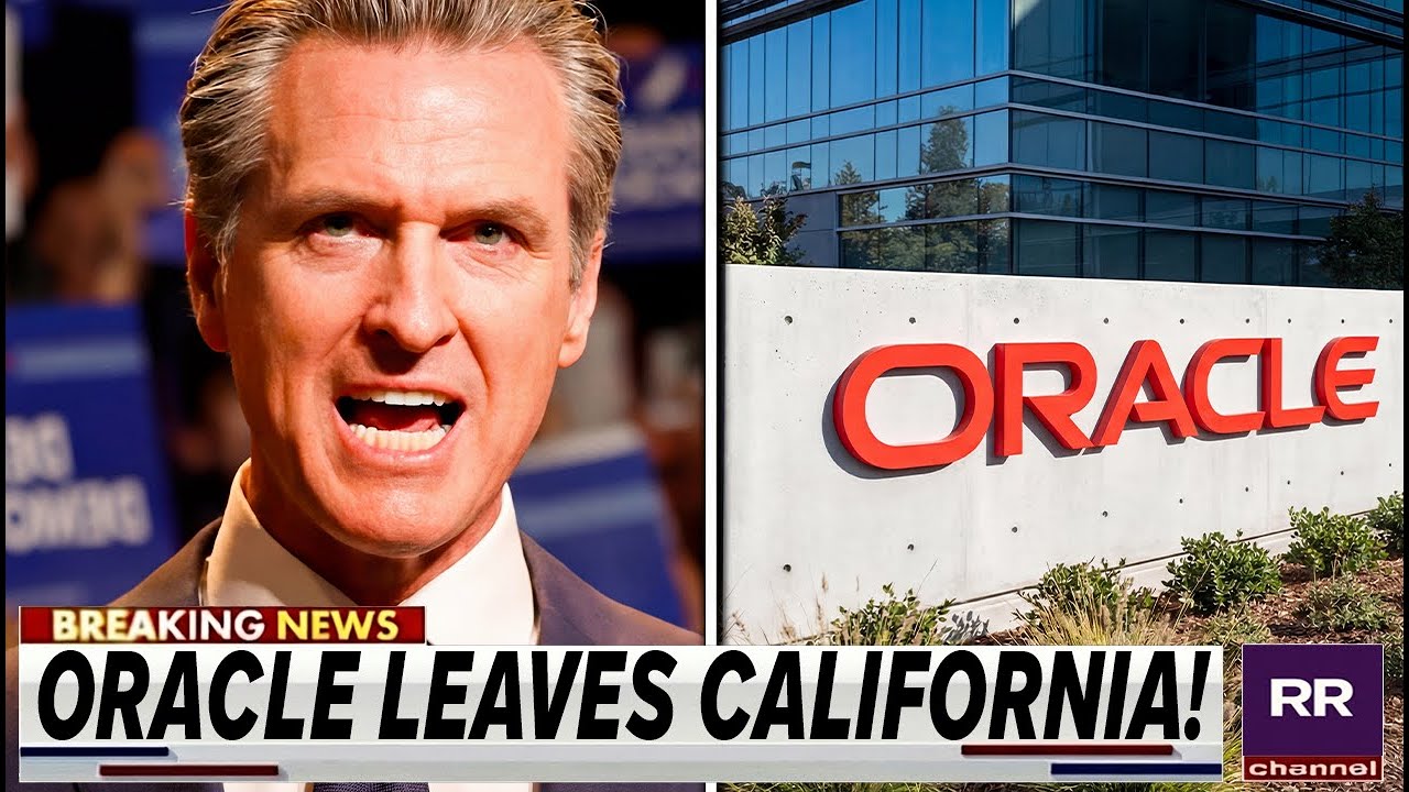California Governor LOSES IT After Oracle LEAVES California!