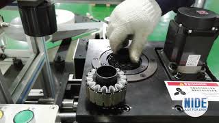 Automatic Outslot Stator Insulation Paper Inserting Machine for BLDC motor stator manufacturing