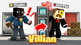 Making a VILLAIN DETECTOR in Minecraft