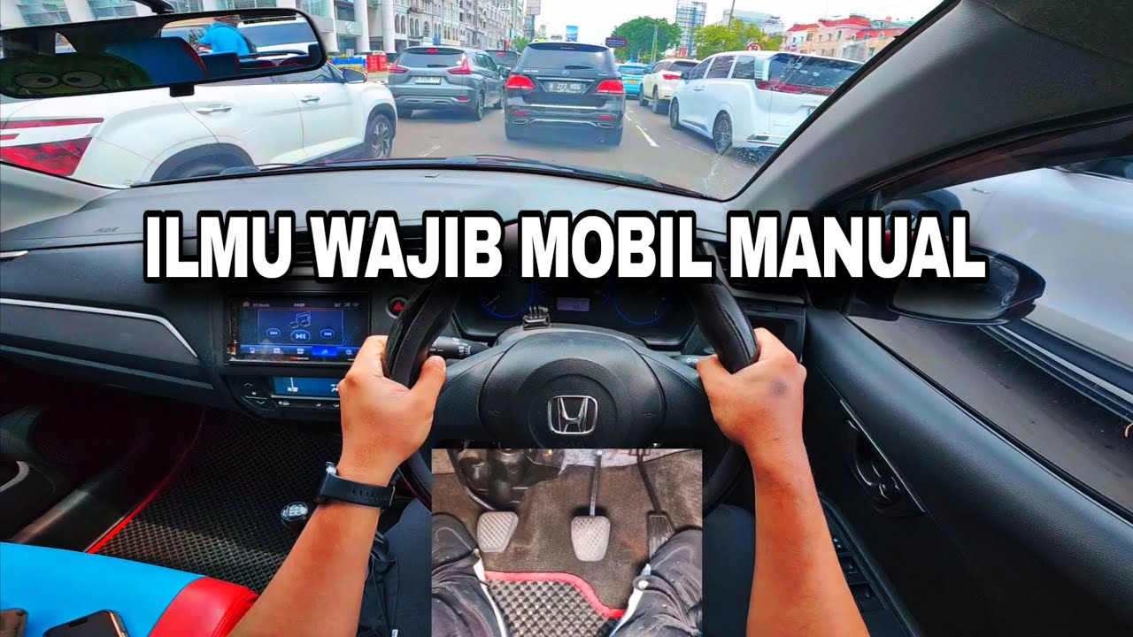 RUWET ‼️ Tutorial mobil manual macet di perkotaan teknik setengah kopling agar tidak mati mesin