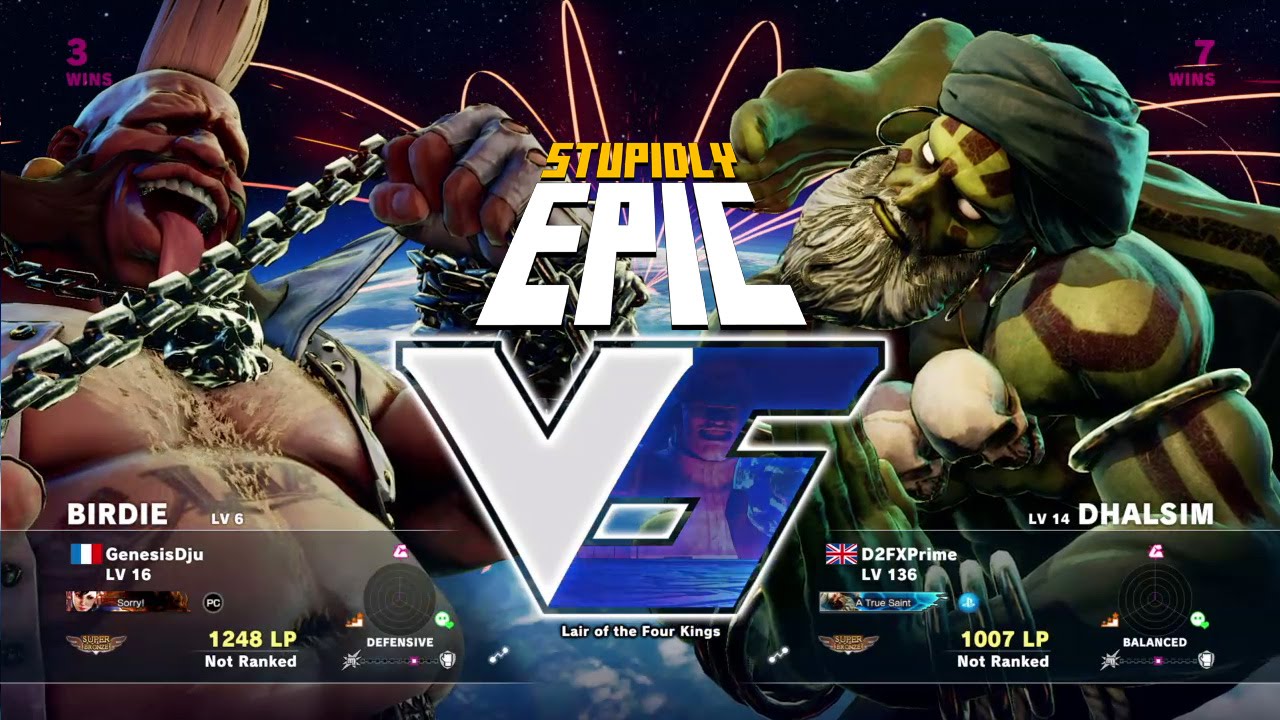 Ranked STREET FIGHTER V - GenesisDju (Birdie) v Prime (Dhalsim) preview shoes