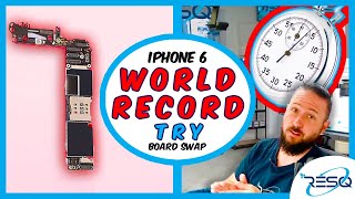 World Record Try: Can i swap the iPhone 6 Board within only 30 minutes? Important Data Recovery Job