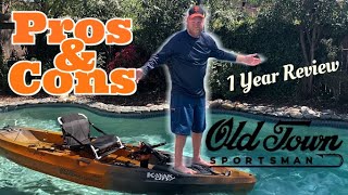 PROS & CONS of the Old Town Sportsman PDL 120 | One Year Follow Up Impressions | Kayak Review