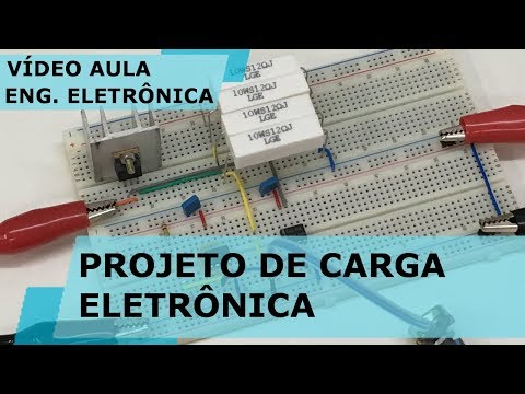 PROJETO DE CARGA ELETRÔNICA | Vídeo Aula #245