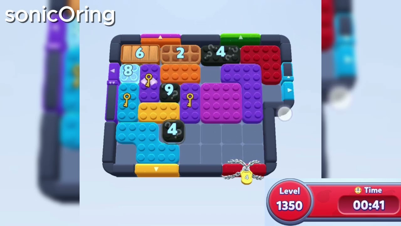 Color Block Jam Level 1350 - YouTube