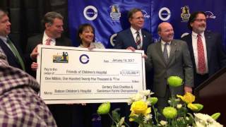 2016 Sanderson Farms Championship check presentation