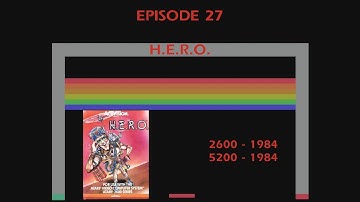 H.E.R.O. - Atari 2600 Vs Atari 5200