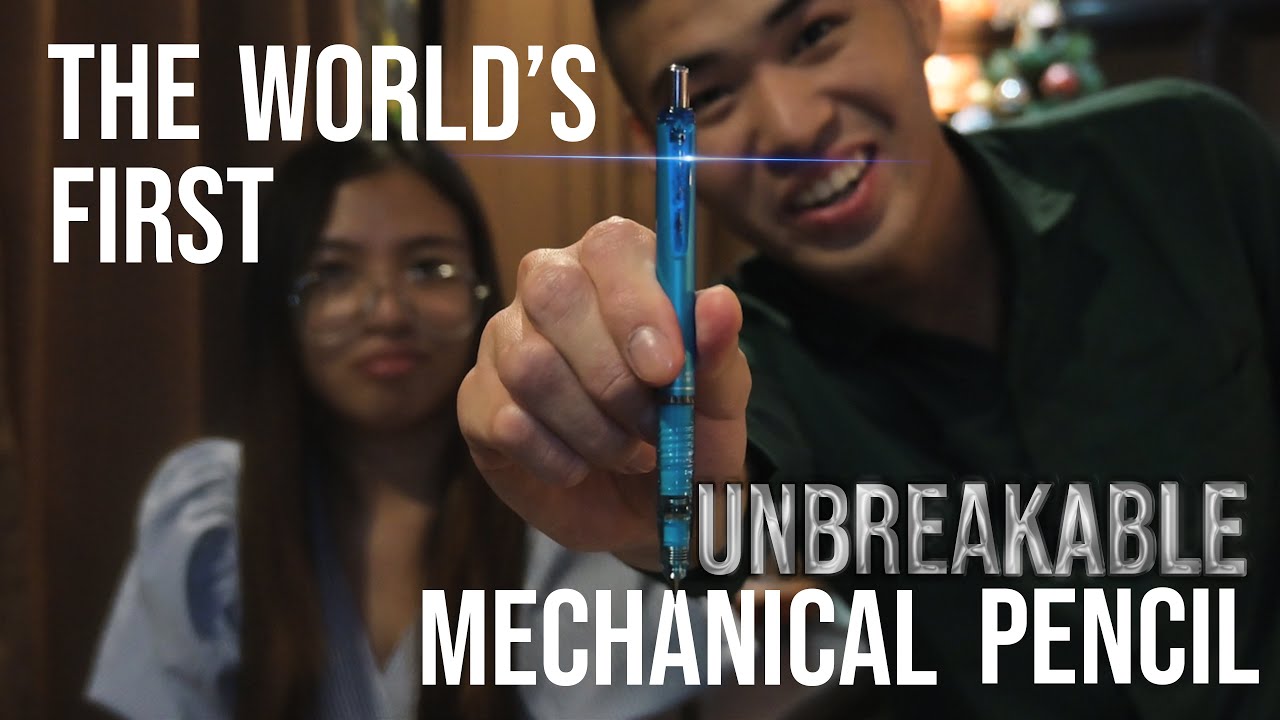 THE WORLD'S FIRST UNBREAKABLE MECHANICAL PENCIL!!! - YouTube