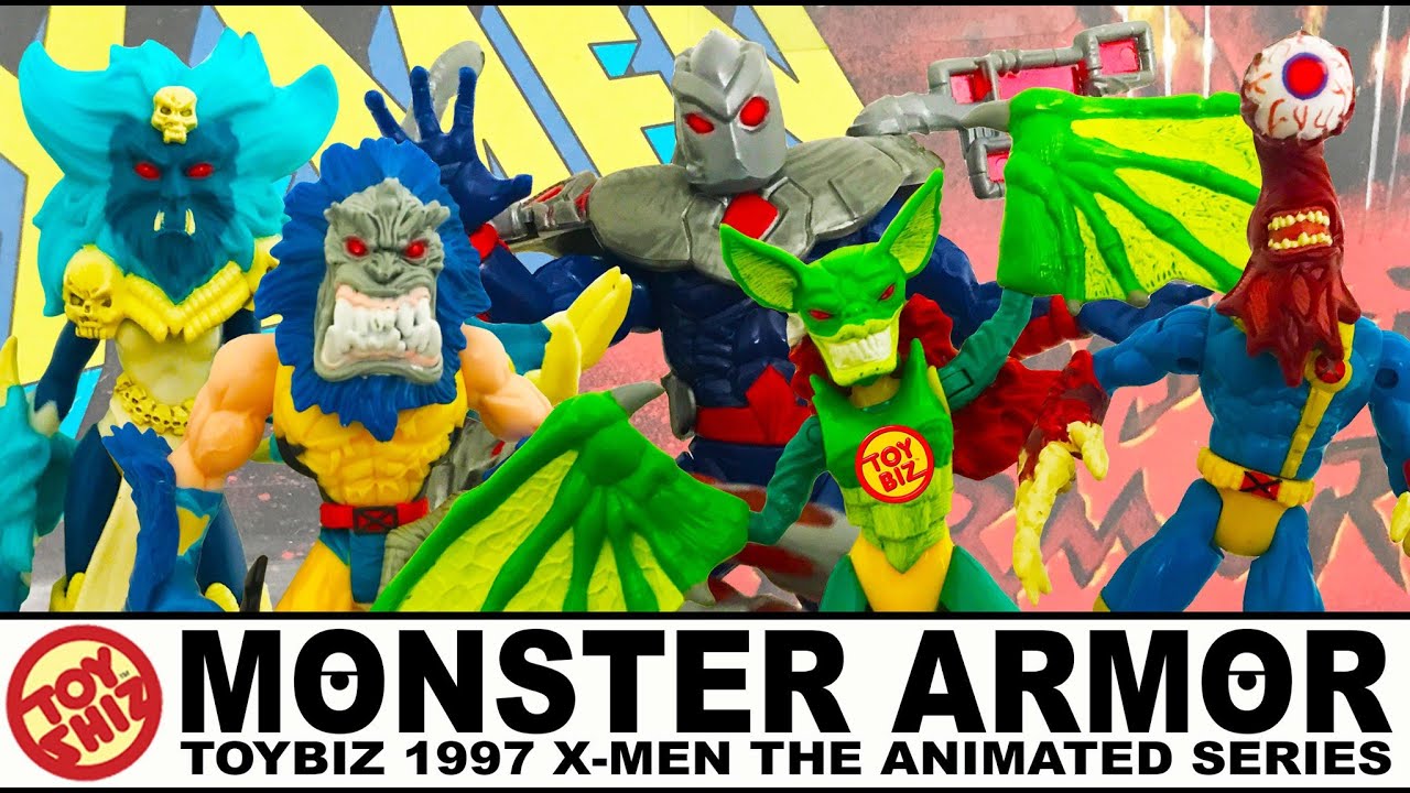 Toybiz 1997 X-Men MONSTER ARMOR - YouTube