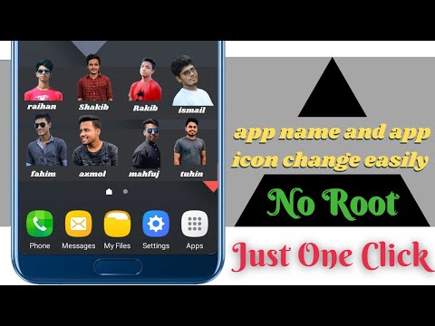 How to change app name and app icon easily on any android phone. no root just one click.