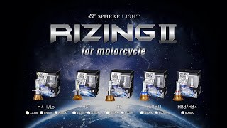 【公式】バイク用日本製LEDヘッドライト ライジング２