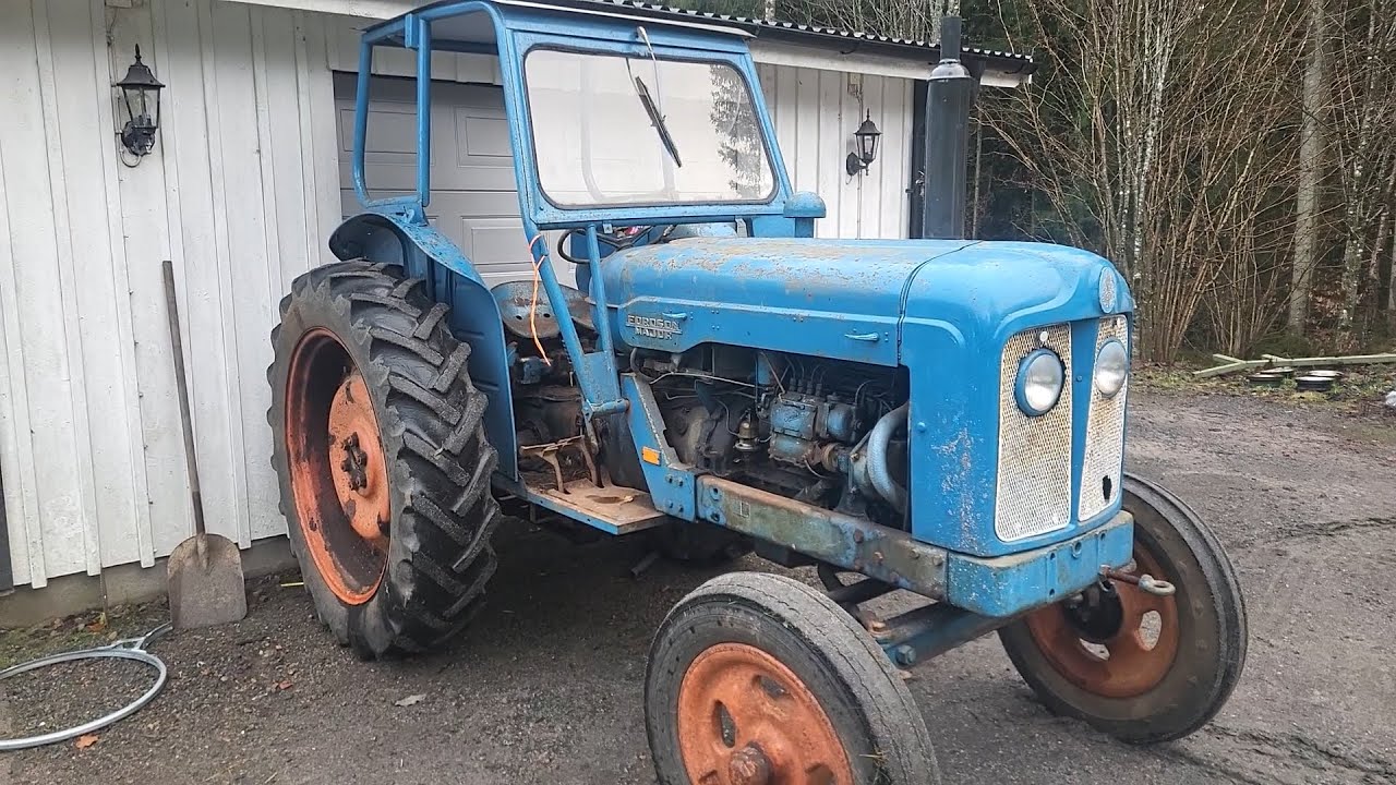 1957 fordson major,  Lets drive it home!