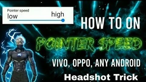How to increase pointer speed in Vivo y91,Vivo y95 ,Vivo y21.How to increase moment speed.Full detal
