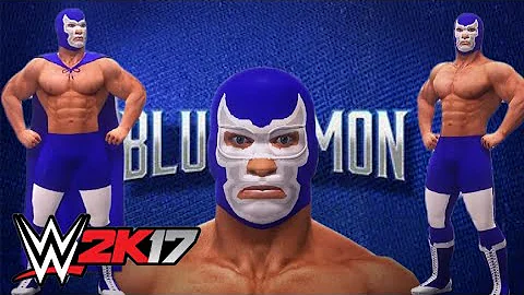 caw + fórmula Blue demon WWE 2k17 PS3 Xbox 360