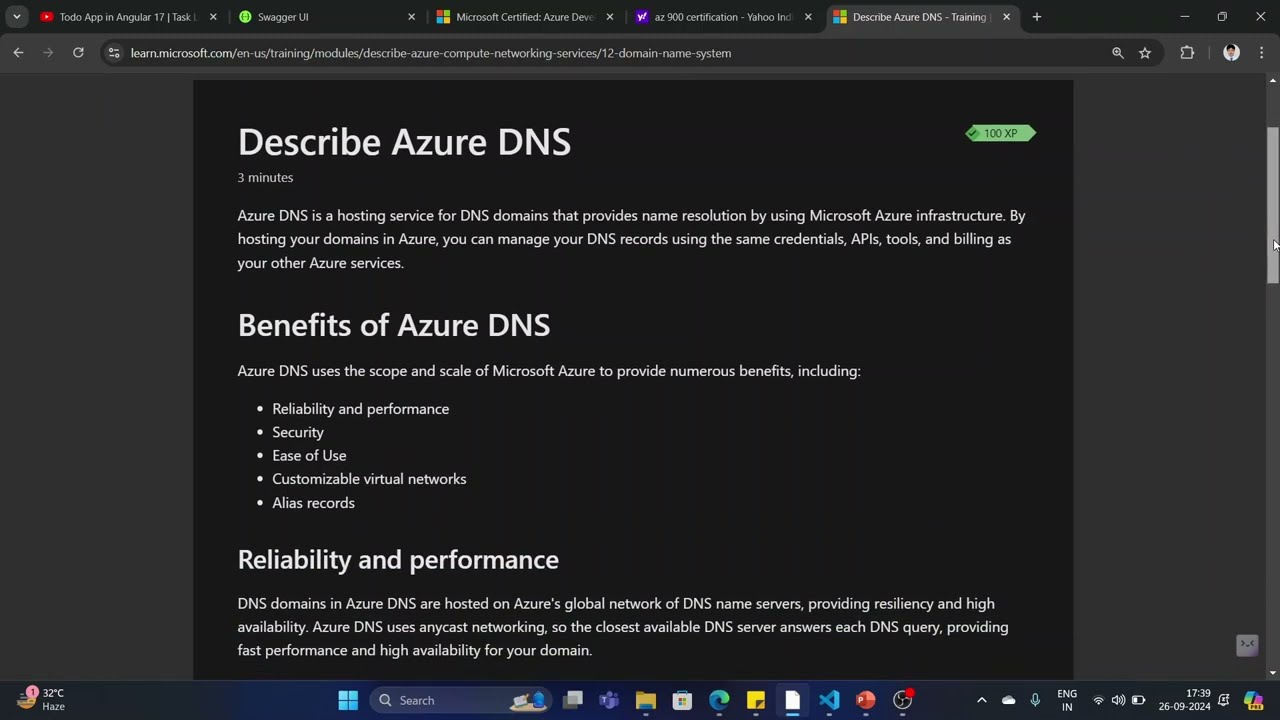 Introduction of Azure DNS