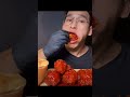 تحدي اكل دبابيس دجاج حار كوري ياكل الدجاج الحار Korean Eating Spicy Chicken 