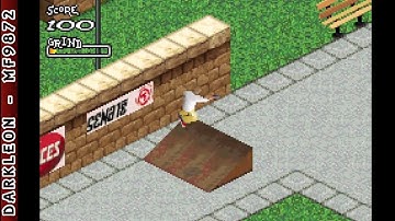 Game Boy Advance - Aggressive Inline © 2002 Acclaim - Gameplay