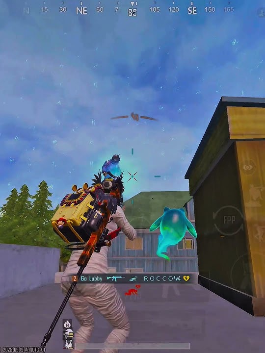 Insane quick scope with AWM - Go Lobby #pubgmobile #shorts