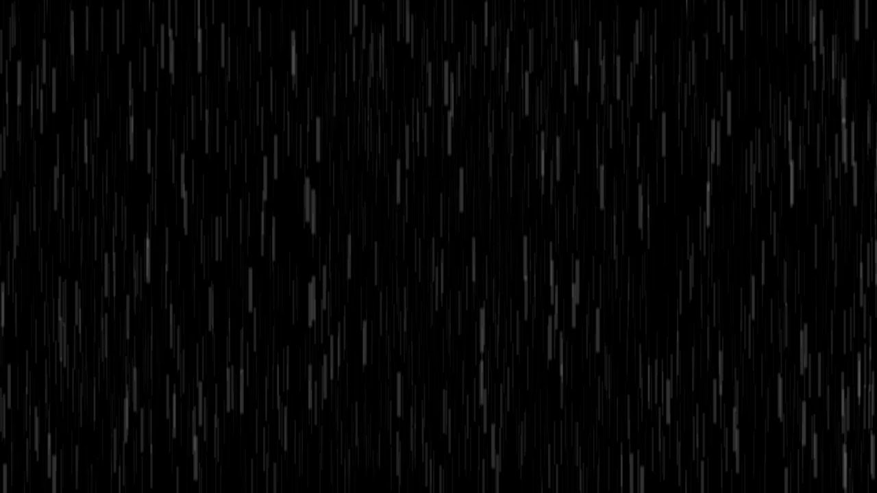 Rain Sounds for Sleeping & Black Screen to Sleep