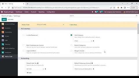 شرح اودو بالعربي -اعددات الدفاتر المالية والمخزنيةو علاقتها بنقاط البيع #odoo #اودو #pointofsale
