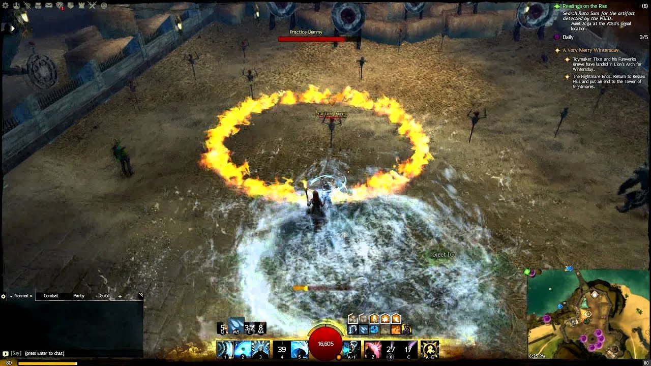 Guild Wars 2 - Elementalist Easy Combo