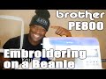 Embroidering Directly onto a Beanie | Brother PE800