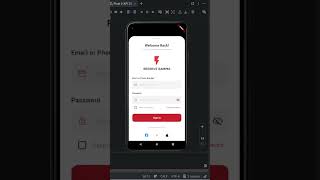 Clean Login UI Design || Flutter🔥#flutter #flutterdev #appdevelopment #coding #uidesign #mobileapp