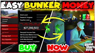 Make MILLIONS Quickly With The BUNKER In GTA ONLINE! (Bunker Guide 2024)