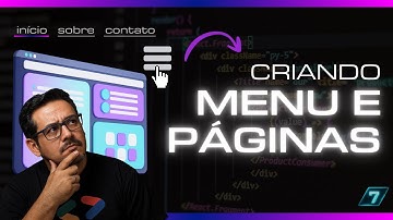 Como Criar um Menu Horizontal com Navegação Entre Páginas (Passo a Passo) | Tutorial