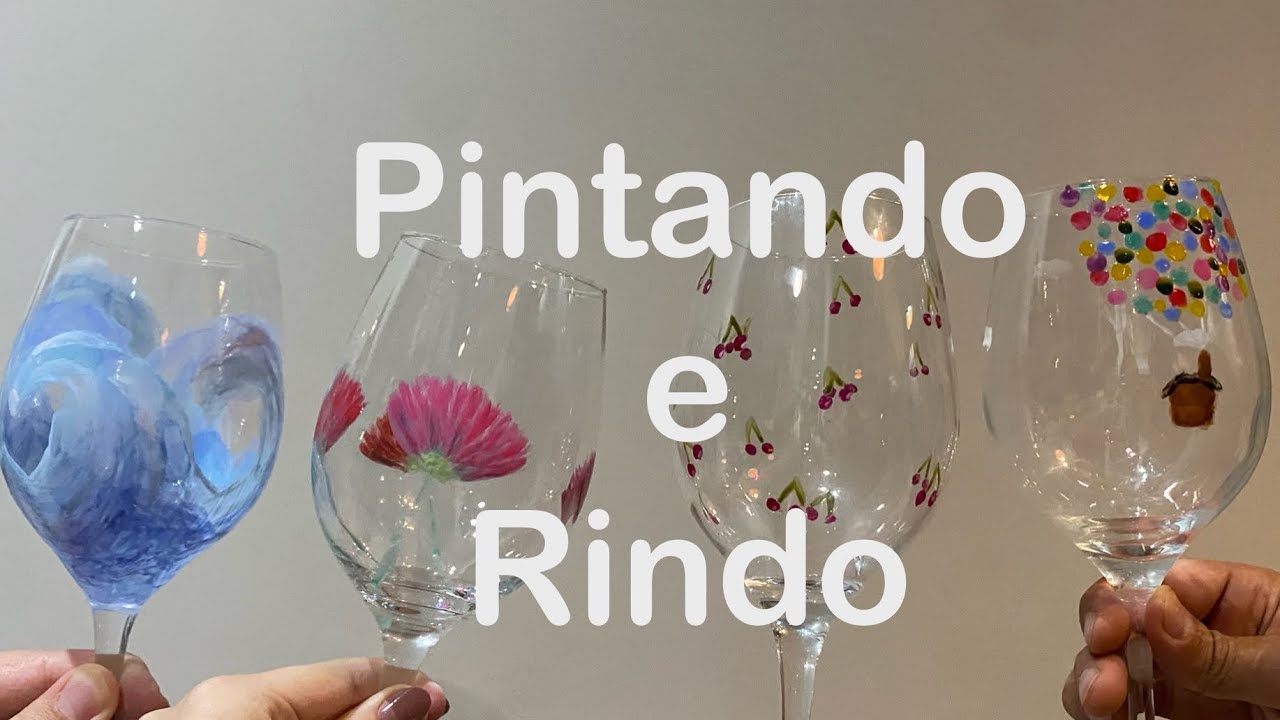Pintando taças
