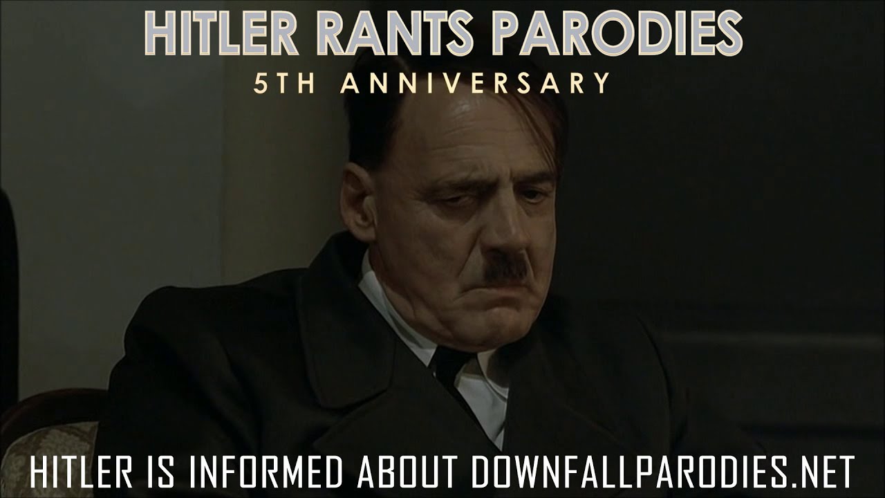 Hitler is informed about the new Downfall Parodies Website