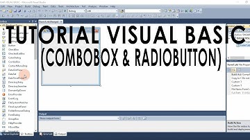 TUTORIAL PEMOGRAMAN DEKSTOP||VISUAL BASIC (COMBOBOX & RADIO BUTTON)