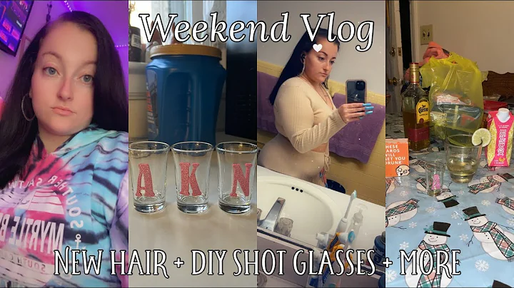 HAIR CUT + DIY SHOT GLASSES FOR GIRLS NIGHT + MORE...