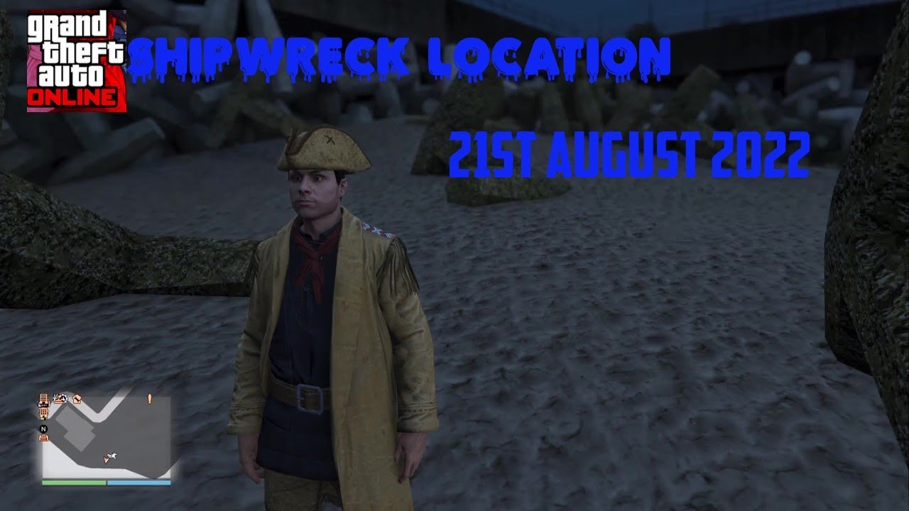 GTA Online Shipwreck Location Daily Collectibles Guide 21st August 2022
