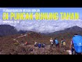 Permandangan Menakjubkan di Puncak Gunung Tahan