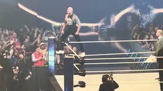 The Rock Entrance Smackdown