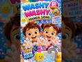 Washy Washy Hands 🫧👶 | Fun Kids Song #shorts