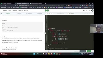 Find max and min  in  array | GFG | MASTER_DSA | Coder Army Sheet | BRUTE & OPTIMAL  | Java Solution