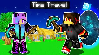 I TROLL My Sister Using TIME TRAVEL Mod In Minecraft!