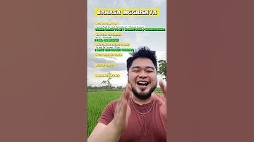 BAHASA INGGRIS NYA "PULANG KAMPUNG" #speakingpartner #shorts #englishtips #bahasainggris